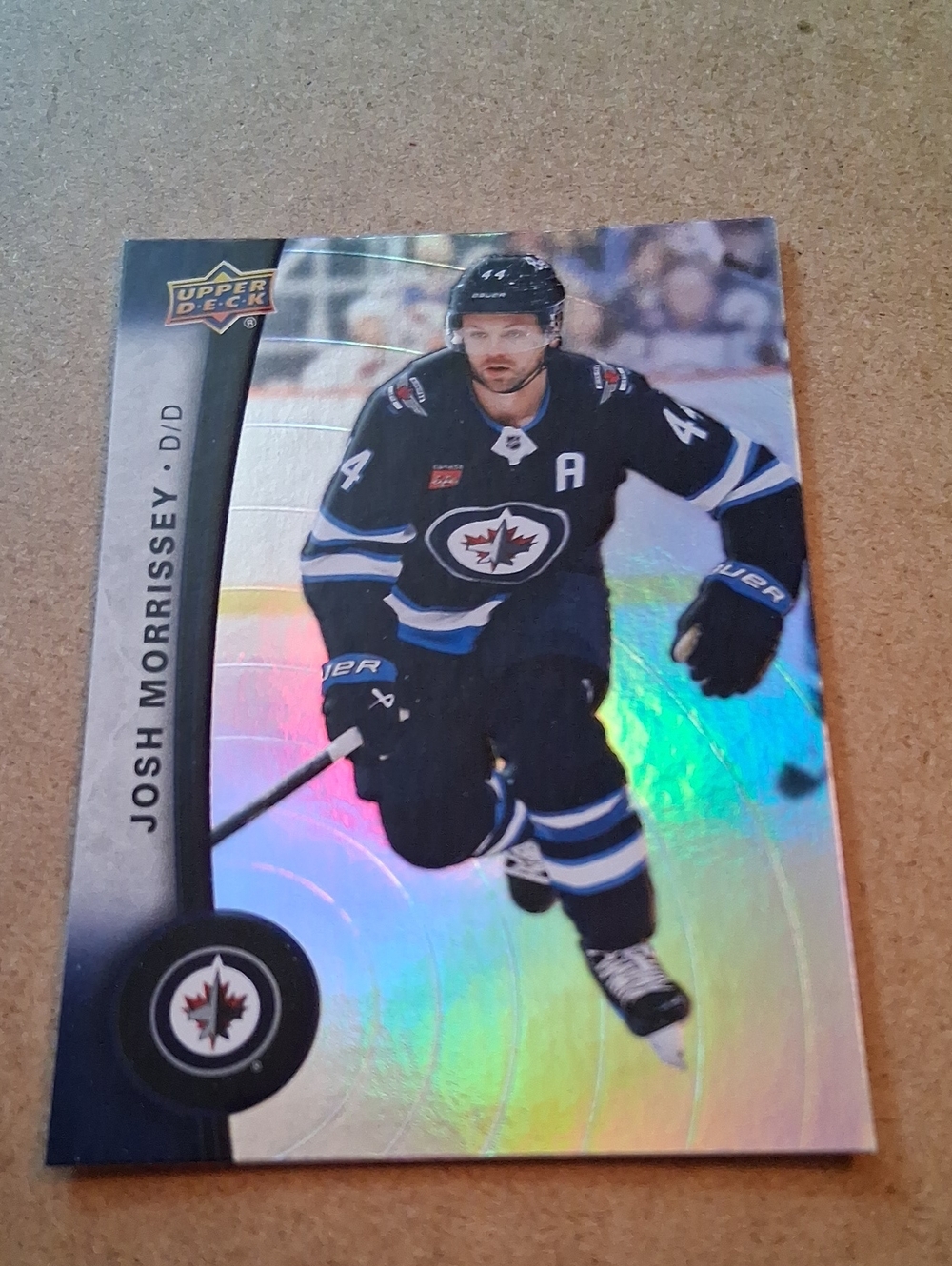UPPER DECK NHLカード SP GAME USED JOSH MORRISSEY WINNIPEG JETS /44 #192 送料無料 中古 IT2 Upper Deck | Toys | Winnipeg Jets Upper Deck Josh Morrissey Hockey